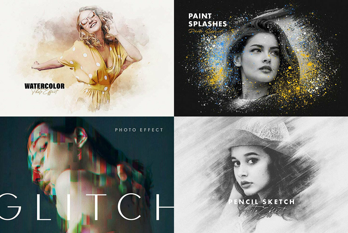 30 Hip Photo Effects Bundle 4