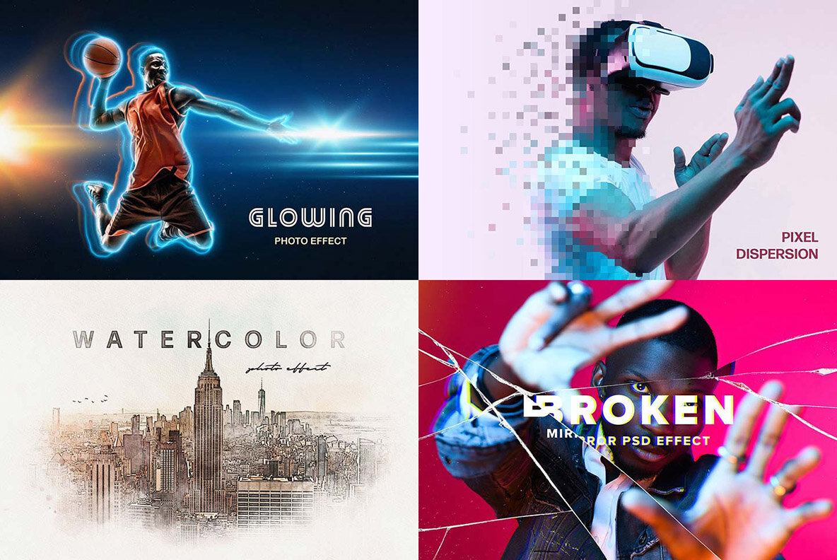 30 Hip Photo Effects Bundle 8