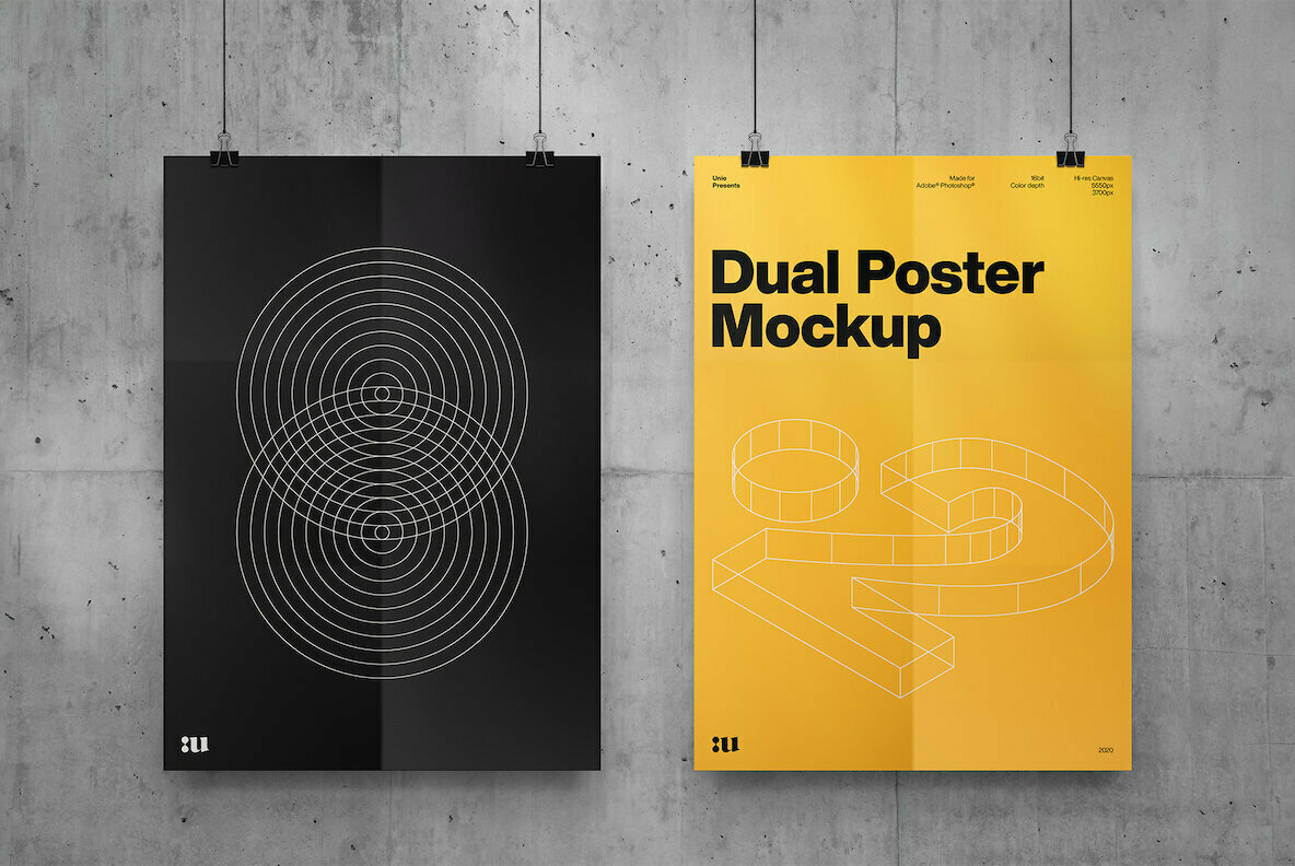 Dual Poster Mockup 1
