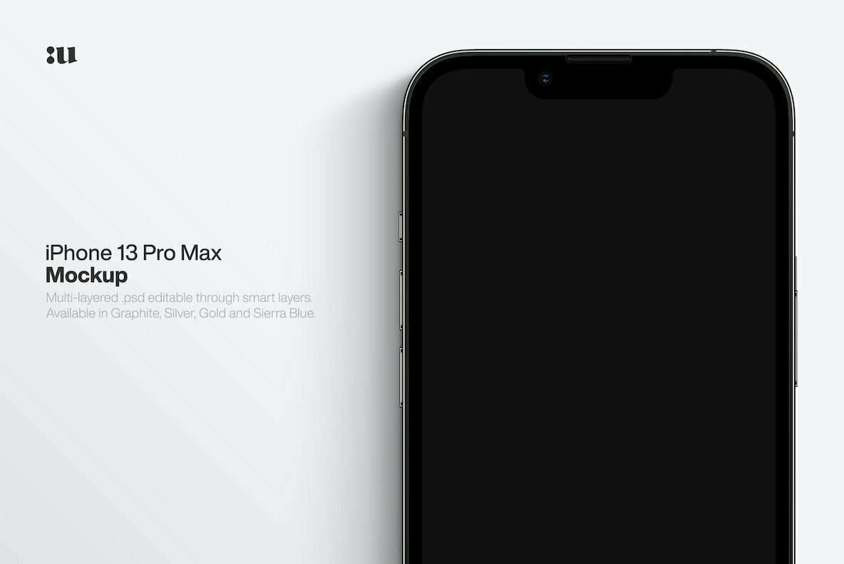 iPhone 13 Pro Max Mockup 1