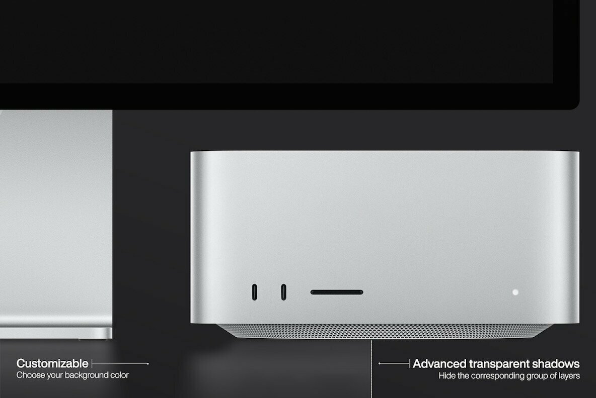 Mac Studio and Studio Display Mockup 4