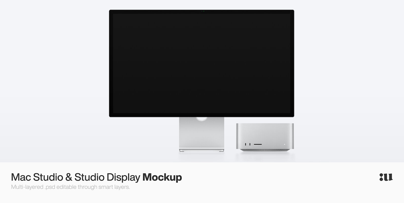 Mac Studio and Studio Display Mockup Mac Studio and Studio Display Mockup