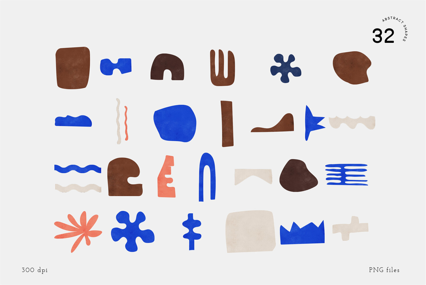 Night in the Jungle Abstract Shapes 3