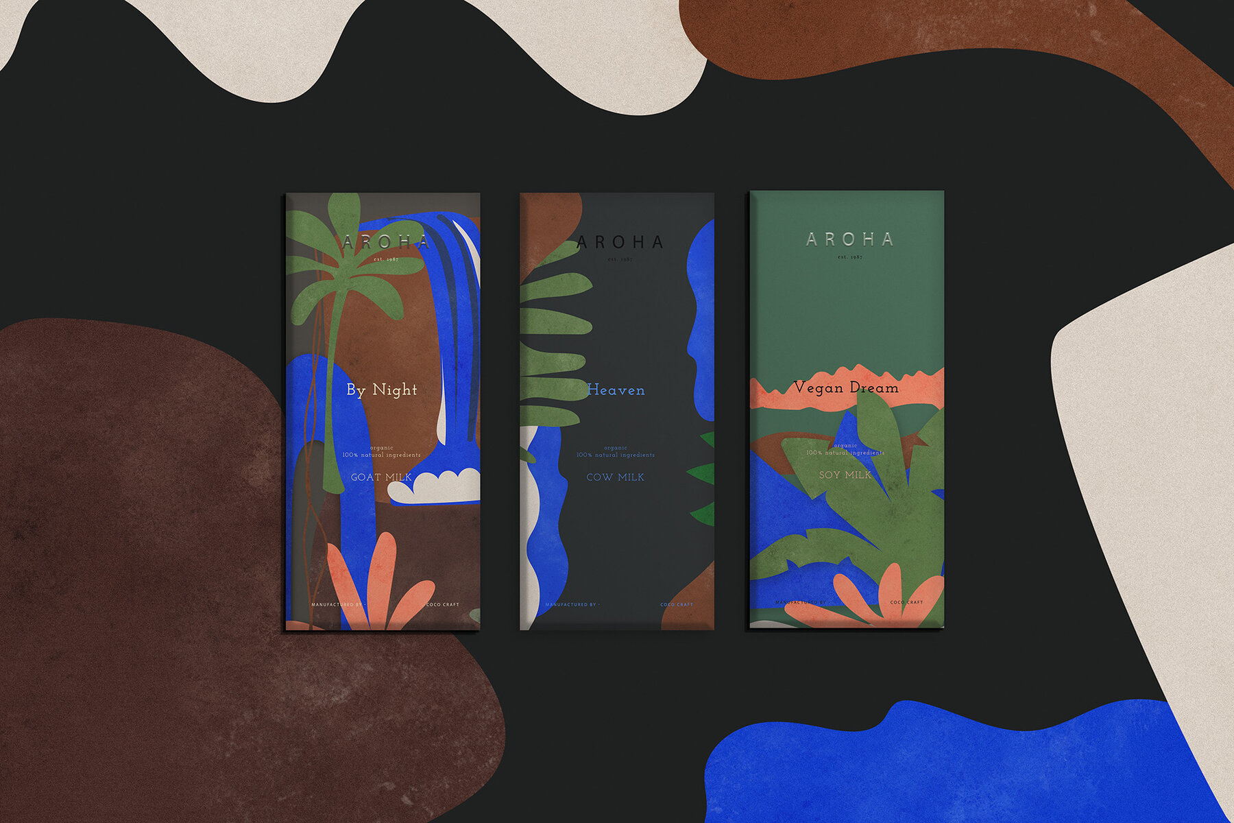 Night in the Jungle Abstract Shapes 7