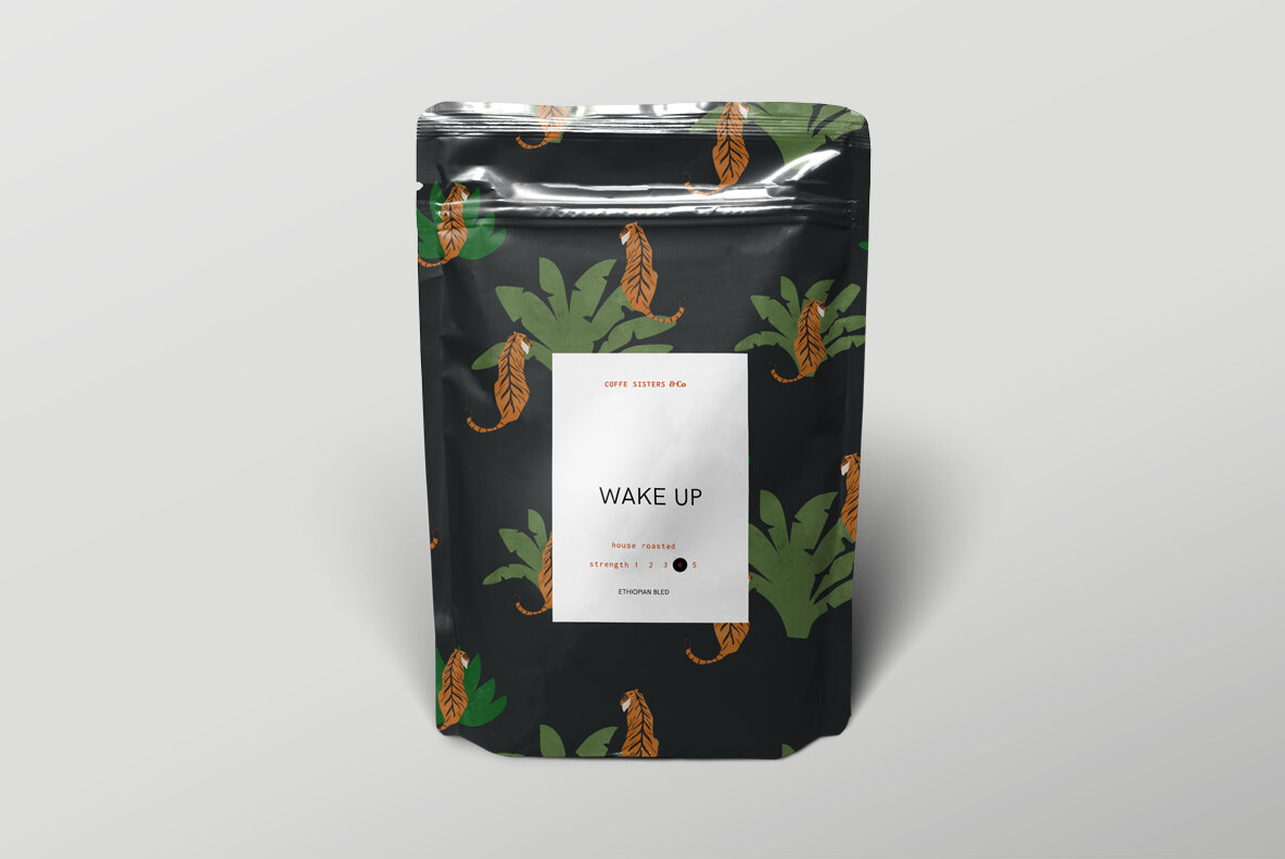 Night in the Jungle Abstract Shapes 13