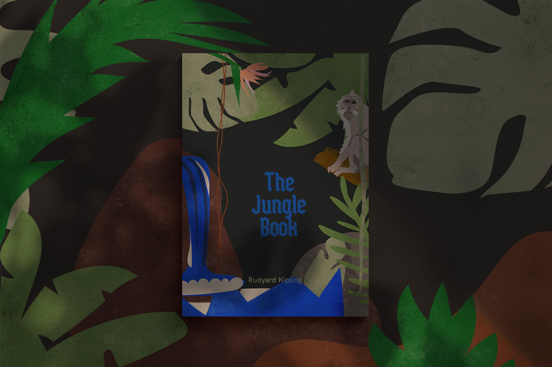 Night in the Jungle Abstract Shapes 15