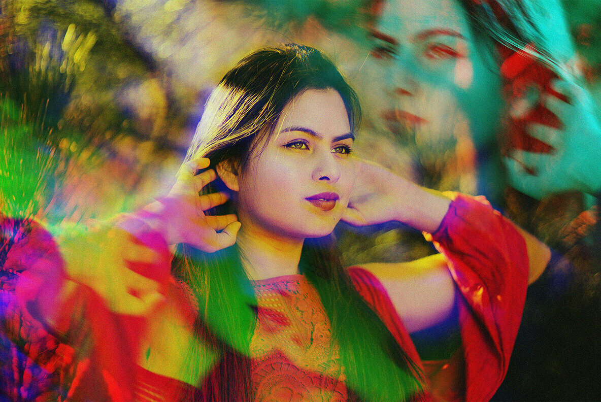 Prism Distortion Photo Effect for Photoshop 3