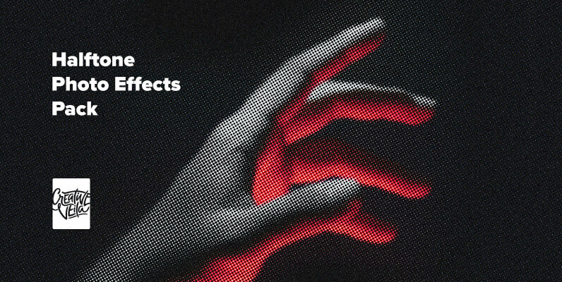 Halftone Photo Effects Pack