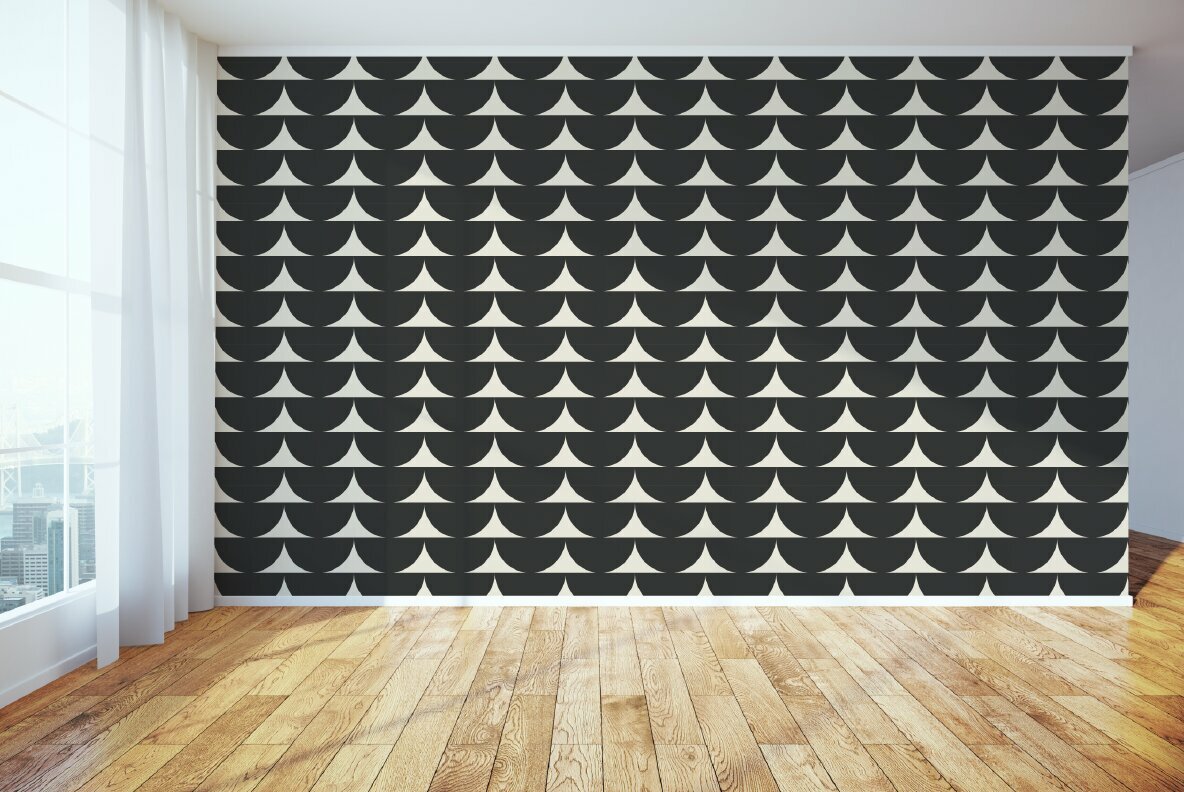 Geo Circle Semicircle Patterns 8