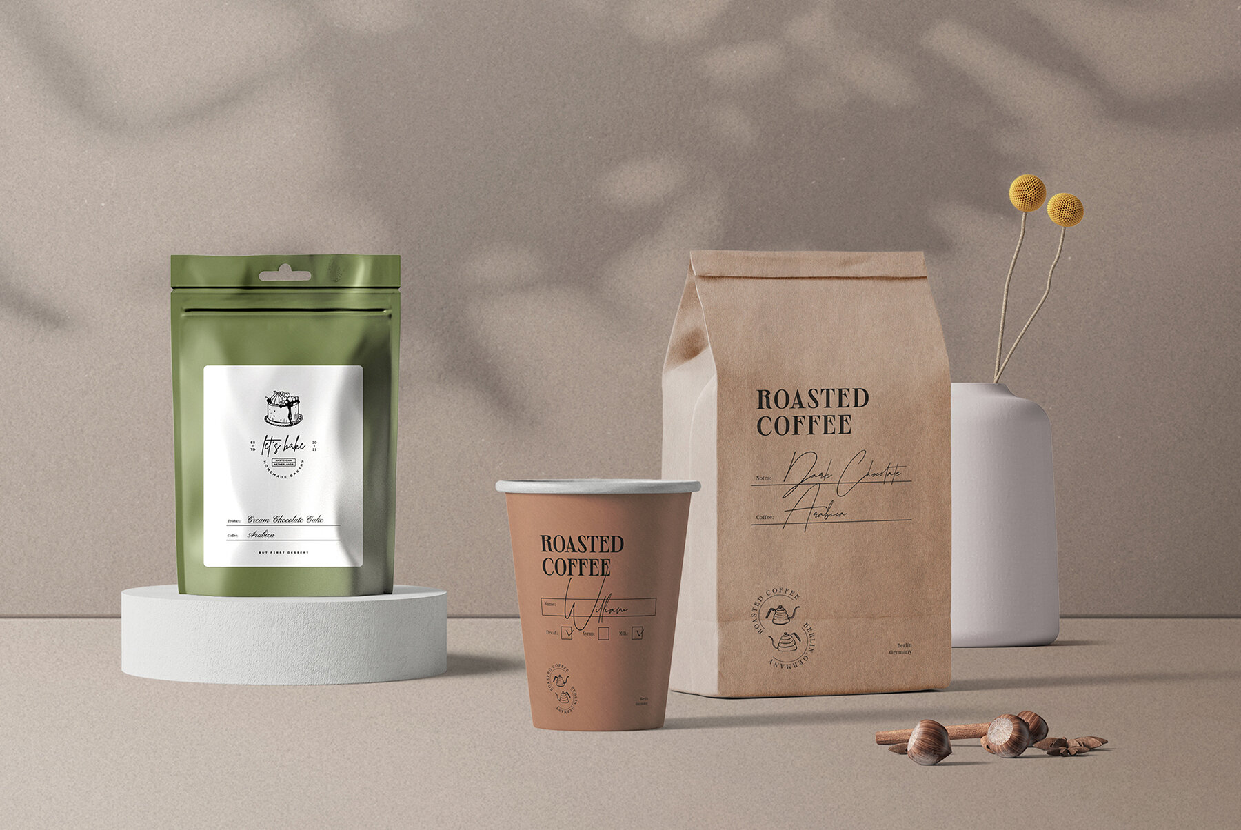 Restaurant Logo Kit   50 Mockups 9