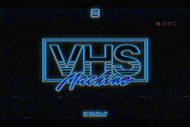VHS Machine Retro Effect