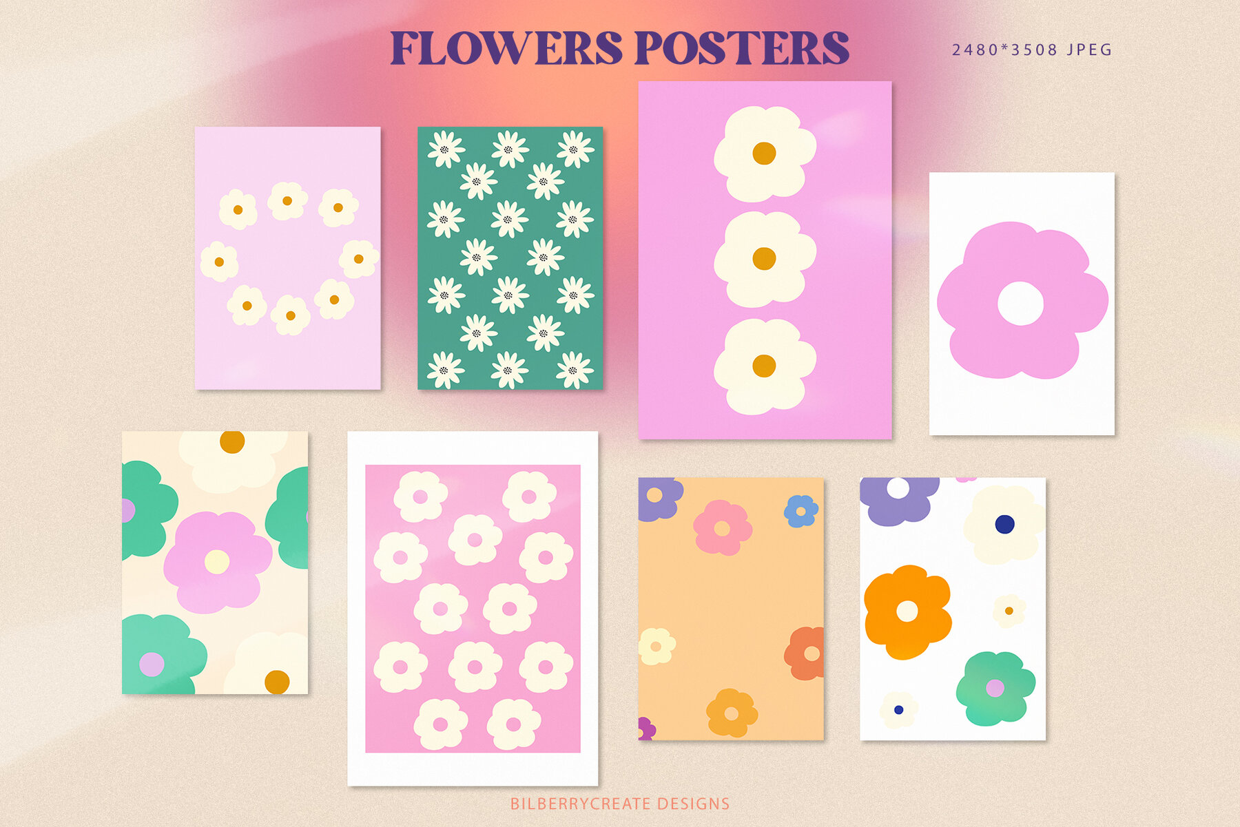 Modern Poster Bundle 12