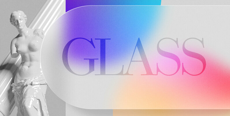 Glass Morphism Template
