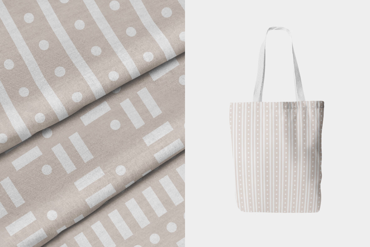 Dot Line Geo Patterns 6