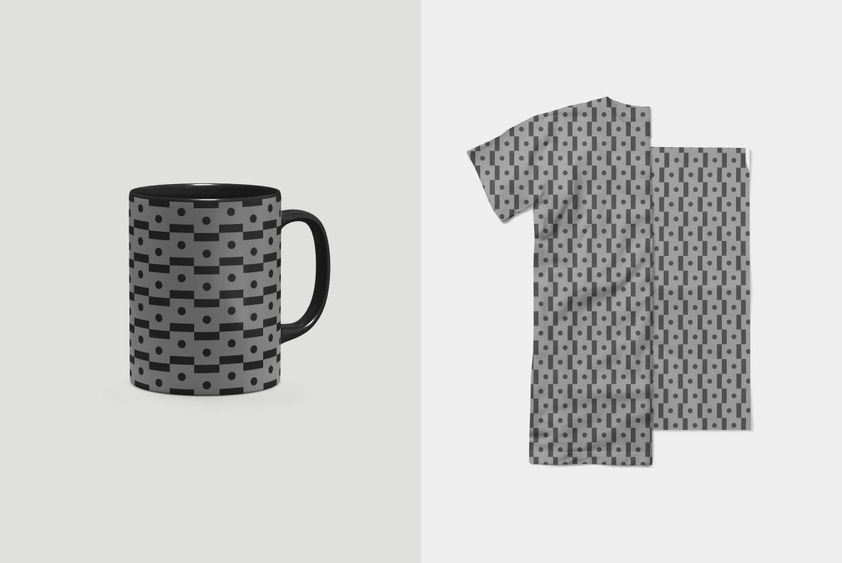 Dot Line Geo Patterns 7