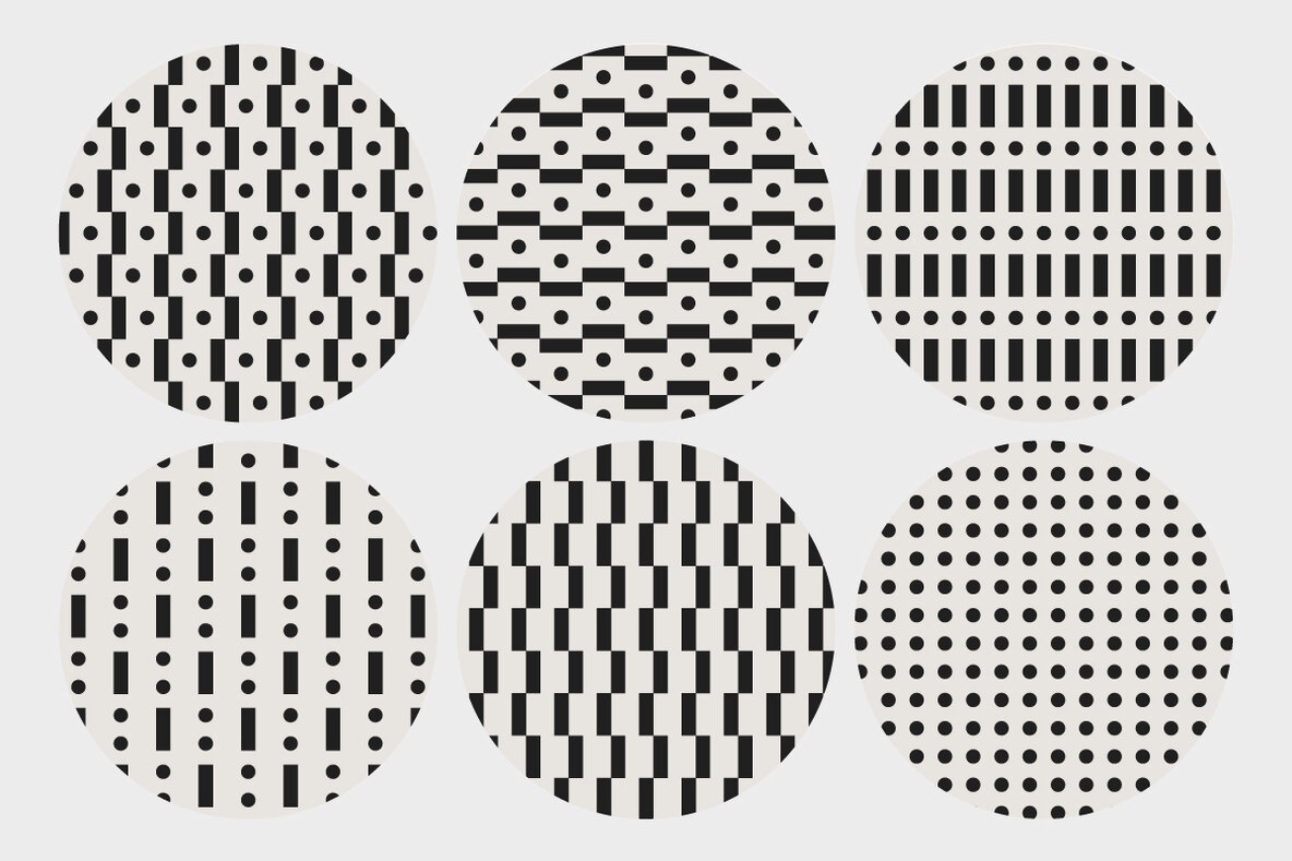 Dot Line Geo Patterns 11