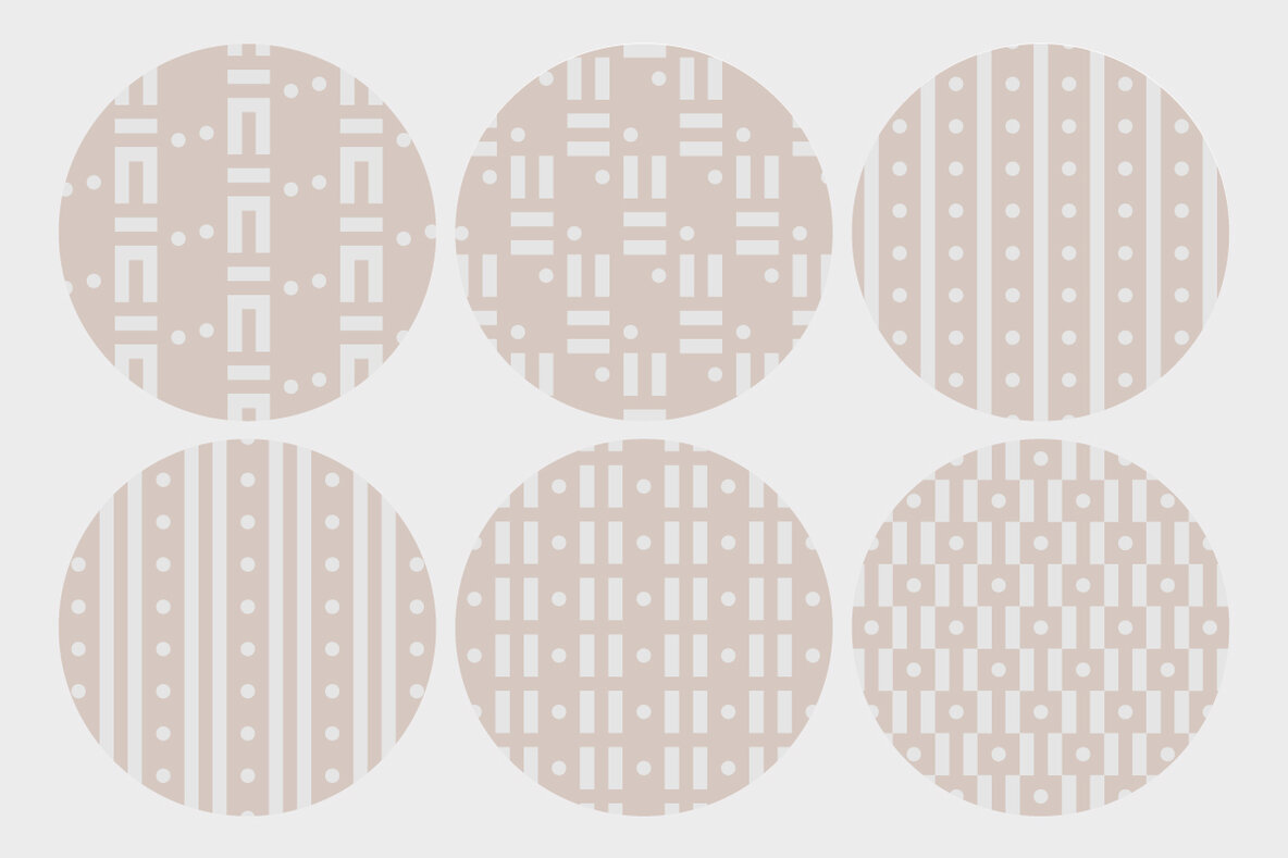 Dot Line Geo Patterns 13