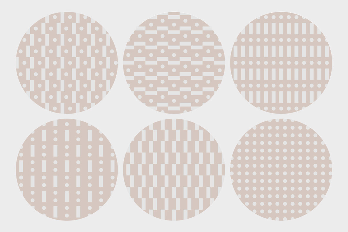 Dot Line Geo Patterns 14