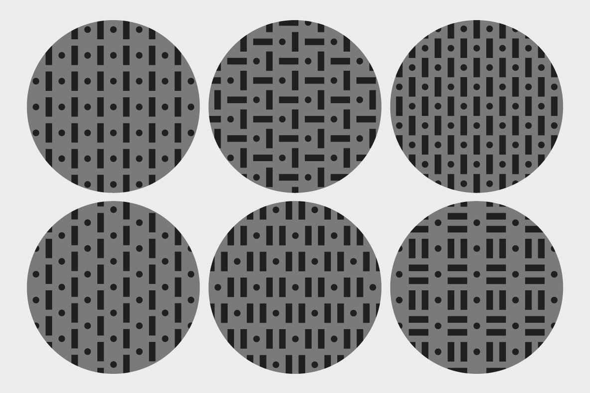 Dot Line Geo Patterns 15