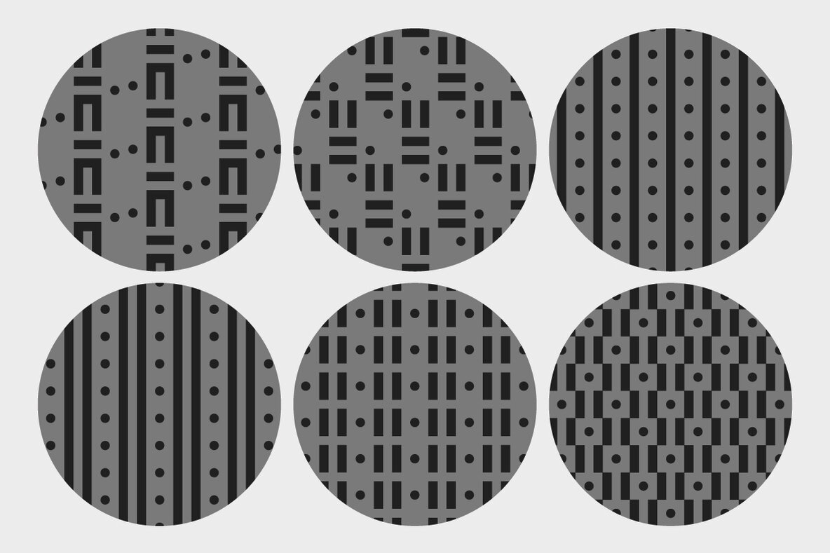 Dot Line Geo Patterns 16