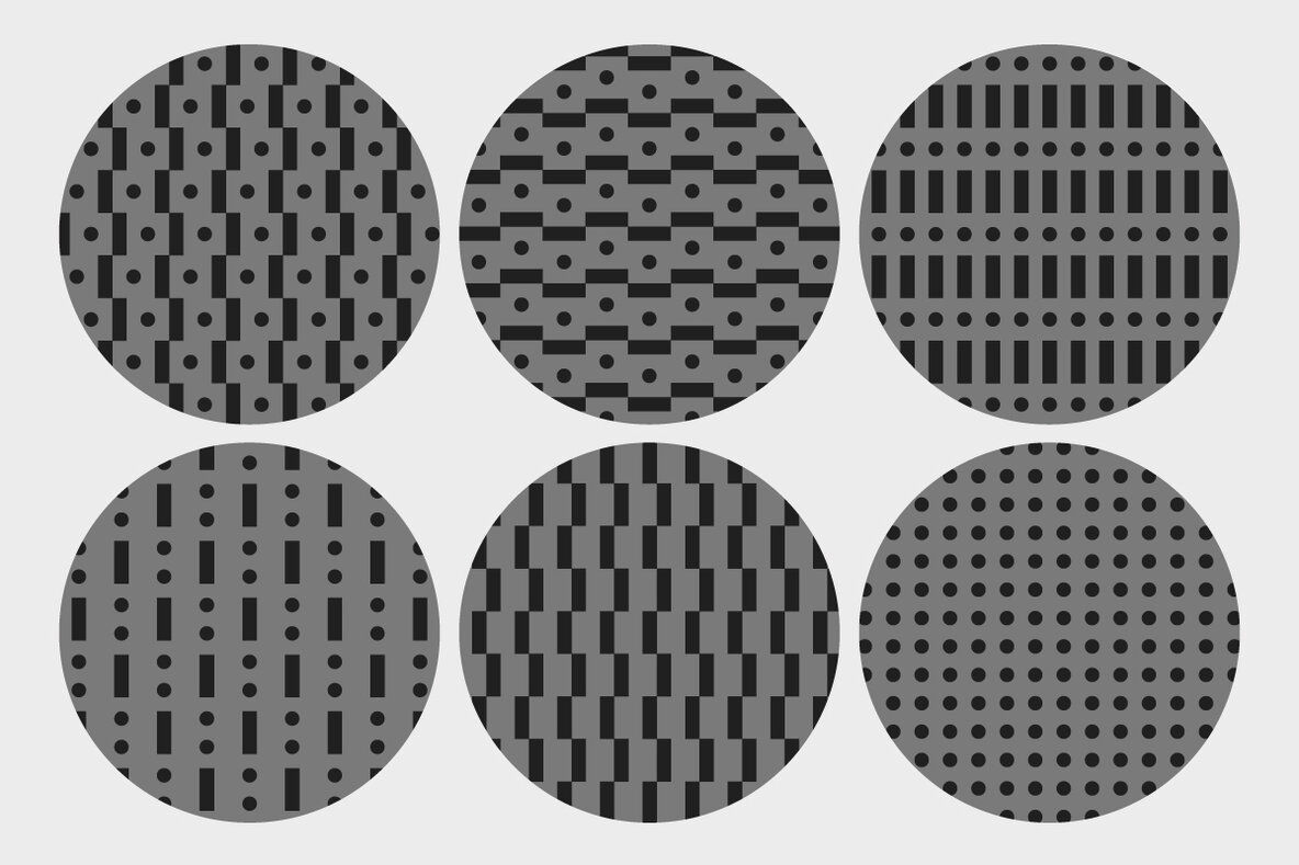 Dot Line Geo Patterns 17