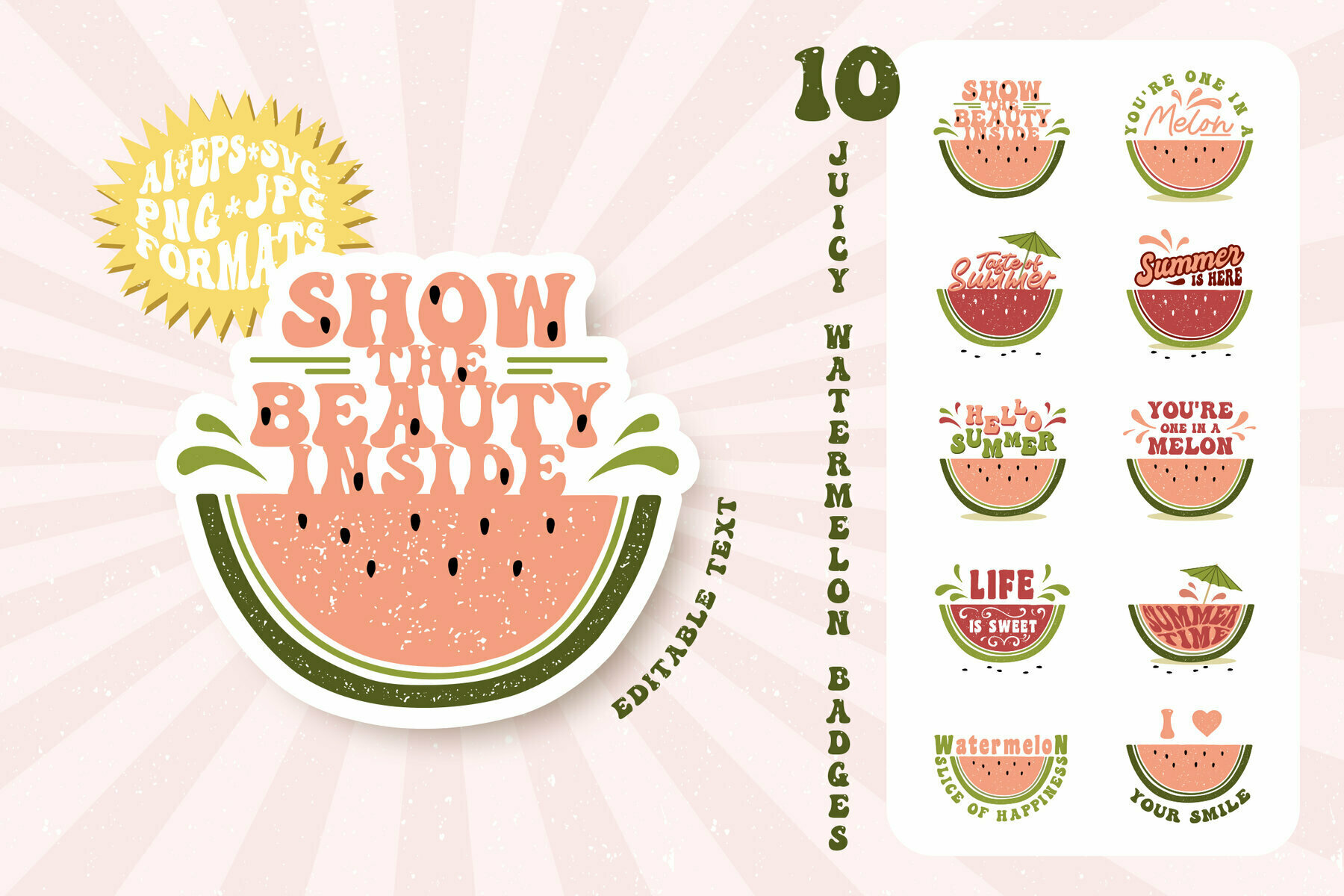 Taste Of Summer 60 Groovy Logos 2