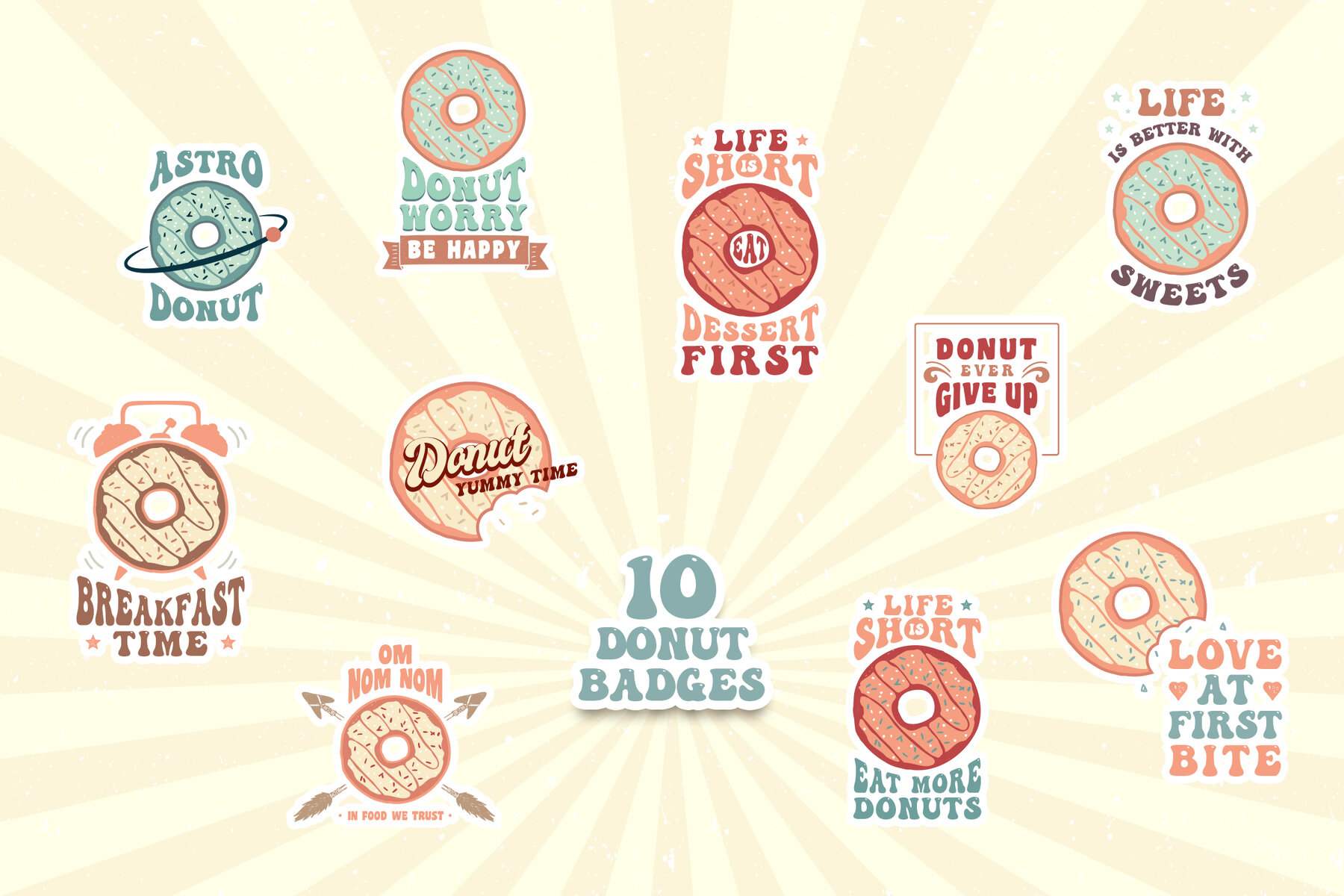 Taste Of Summer 60 Groovy Logos 19