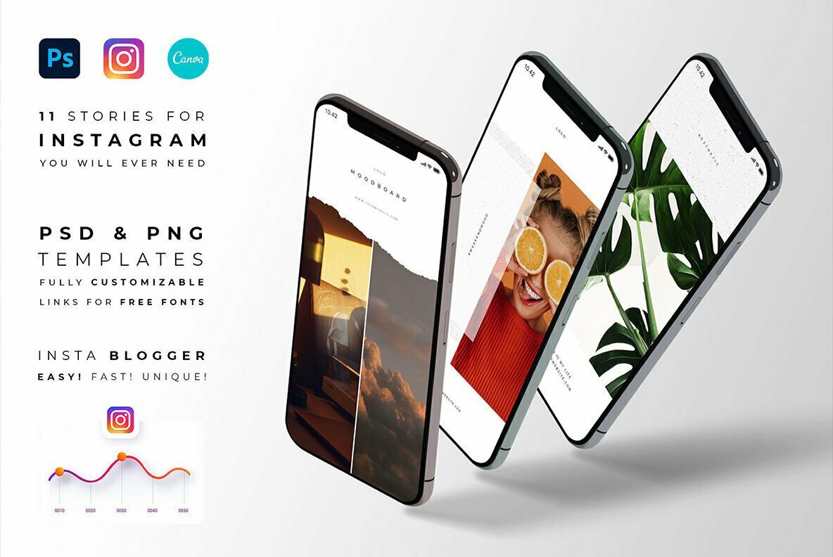 Blogger Instagram Stories Templates 1