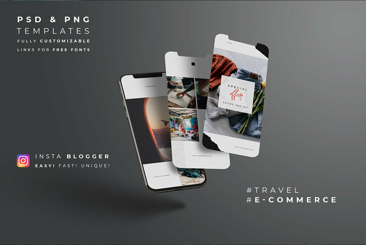 Blogger Instagram Stories Templates 4