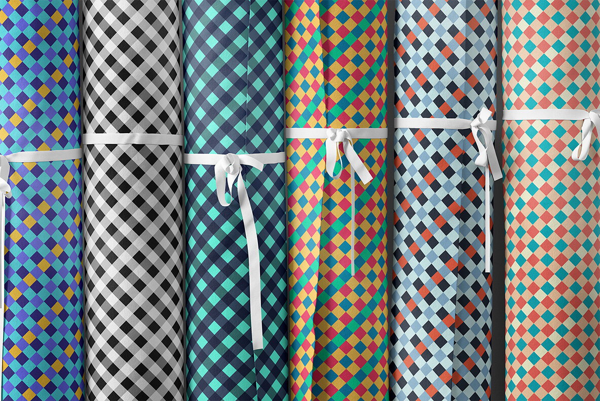 30 French Checkered Patterns 13