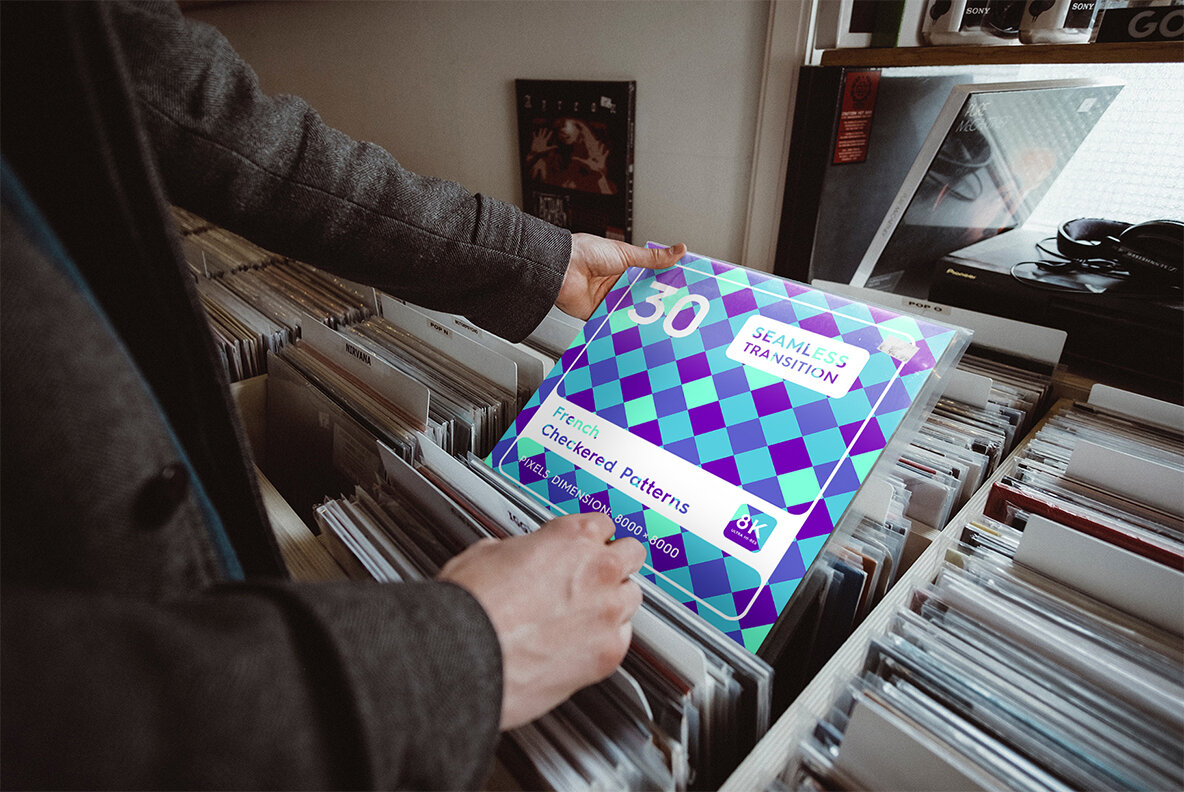 30 French Checkered Patterns 17