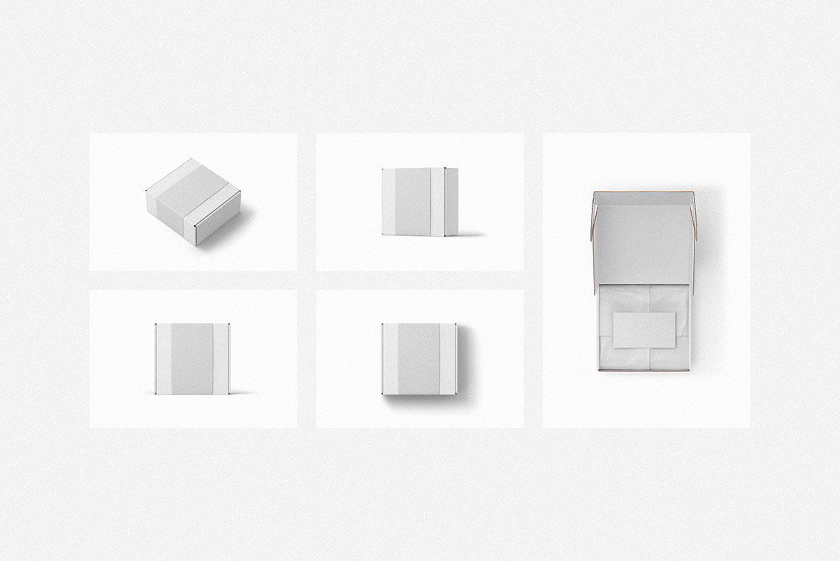 Box Mockup Set 6
