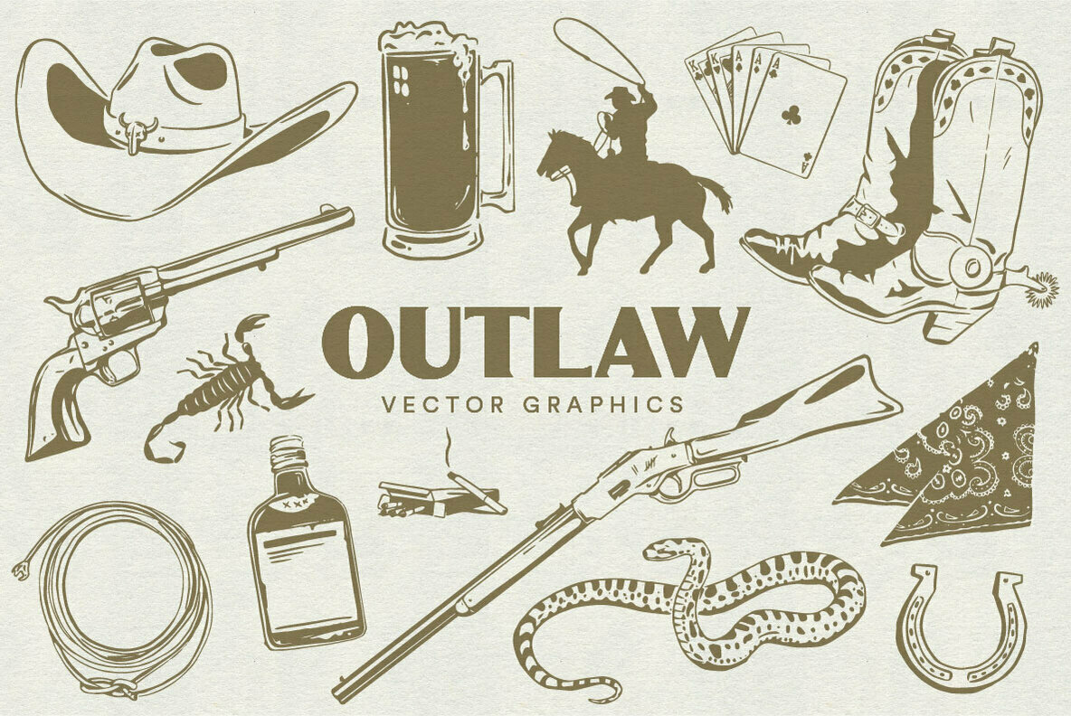 Outlaw Vector Graphics 1