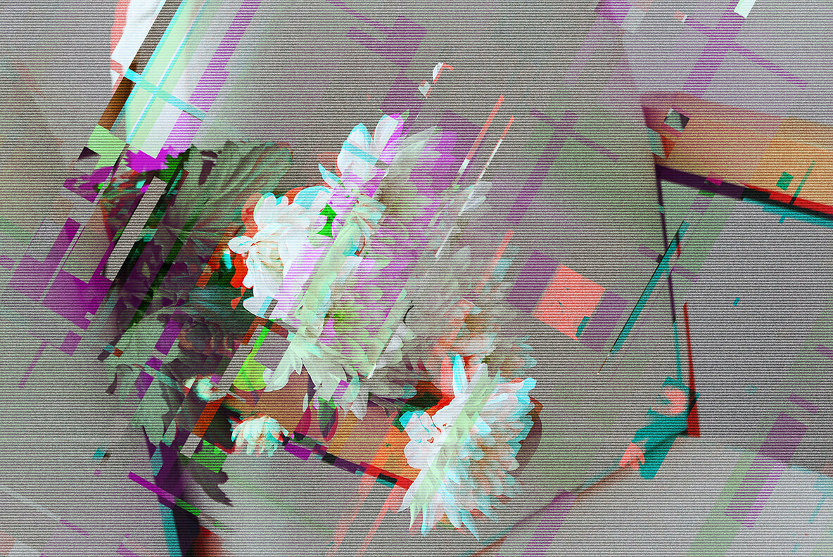 Cyber Glitch Photo Effect 2