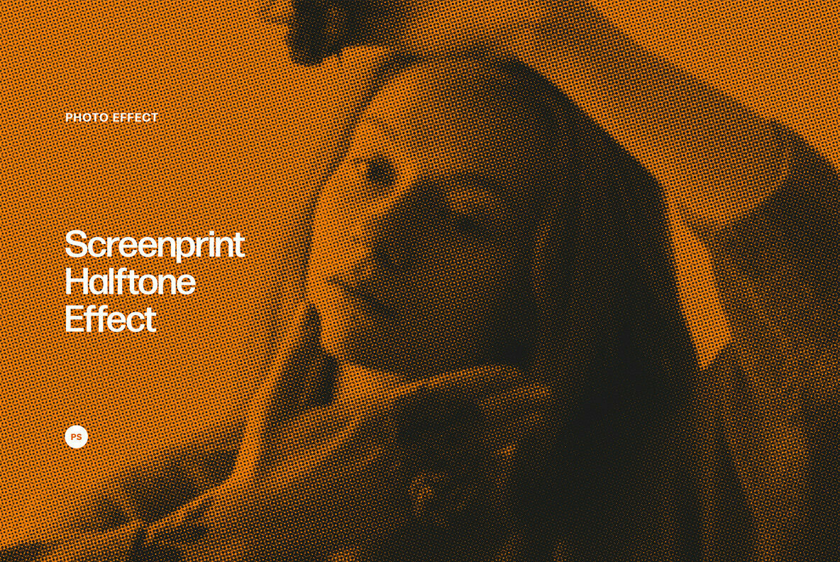 Screenprint Halftone Effect 1