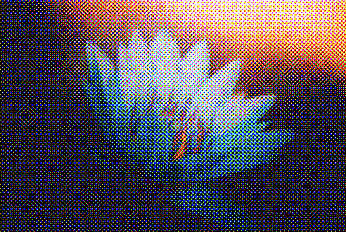 Screenprint Halftone Effect 2