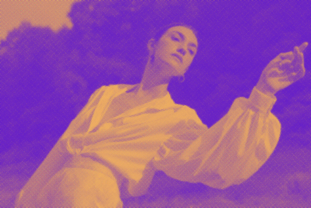 Screenprint Halftone Effect 6