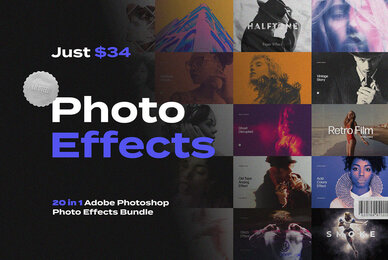20 Amazing Photo Effects Bundle