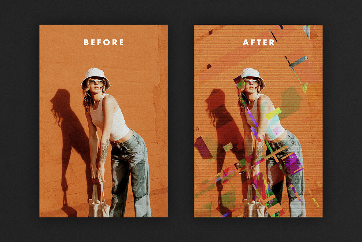 Hologlitch Photo Effect 3