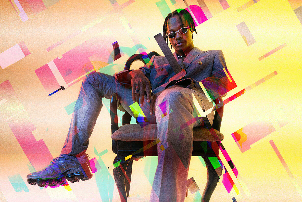 Hologlitch Photo Effect 4