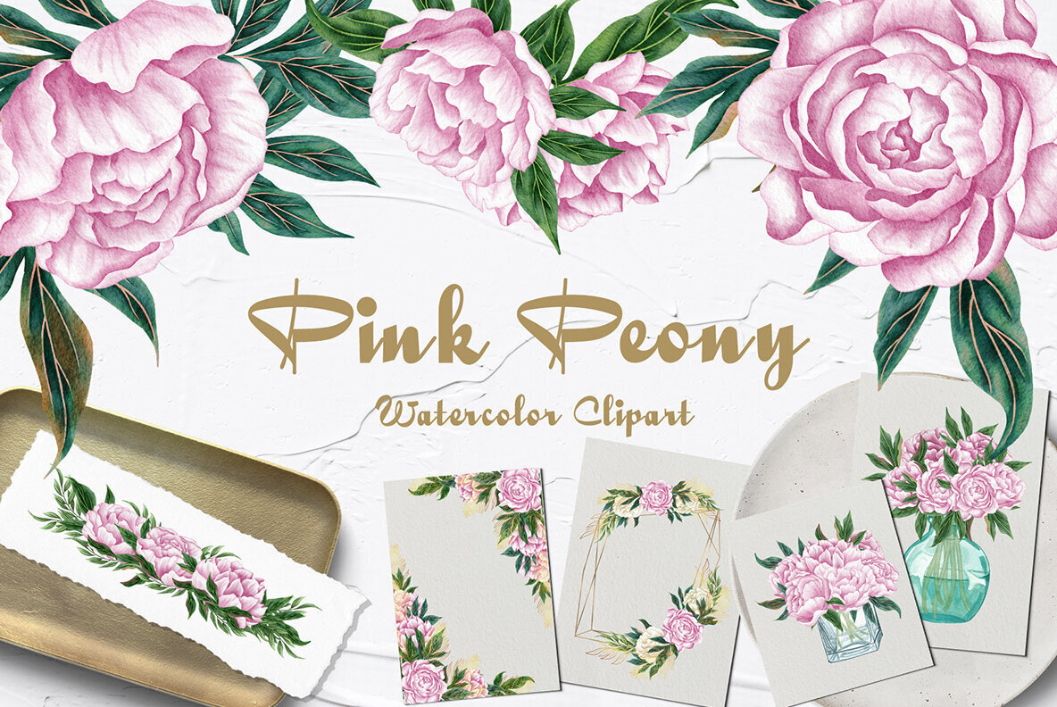 Pink Peony Wedding Collection 1