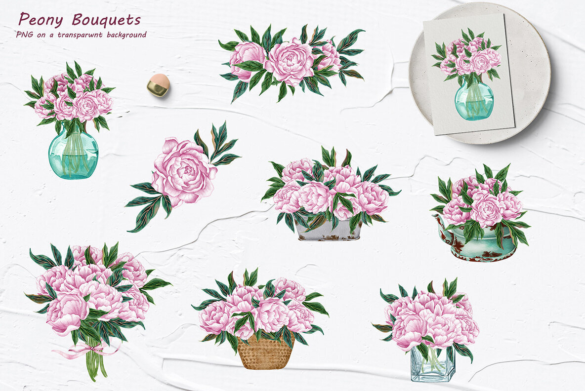 Pink Peony Wedding Collection 3