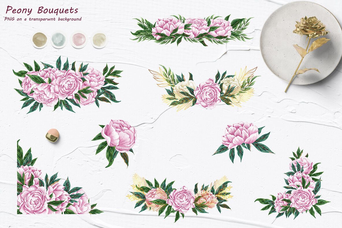 Pink Peony Wedding Collection 5