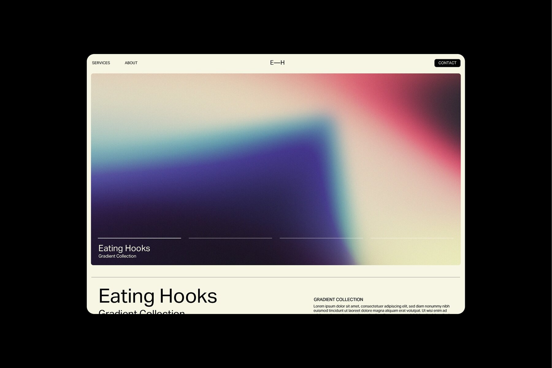 Eating Hooks Gradient Collection 17