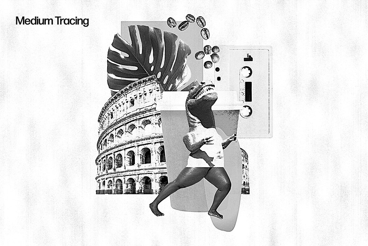 Copier Texture Photo Effect 6