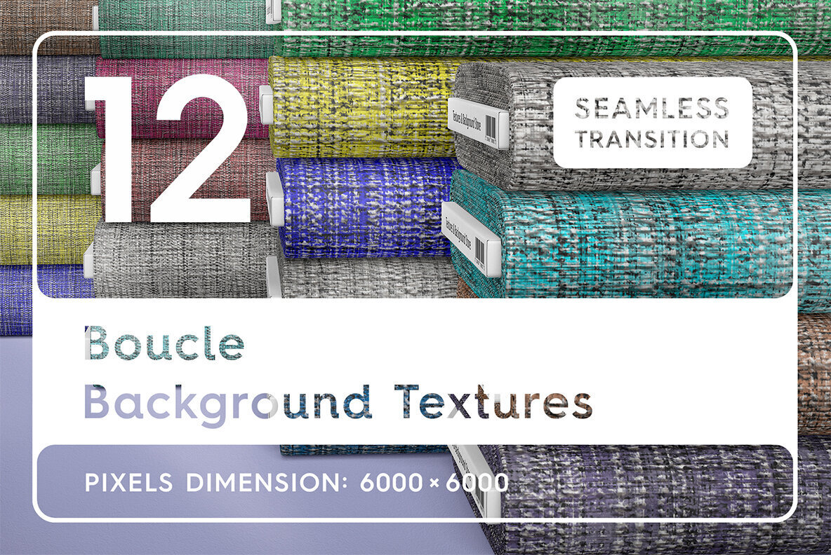 12 Boucle Background Textures 1