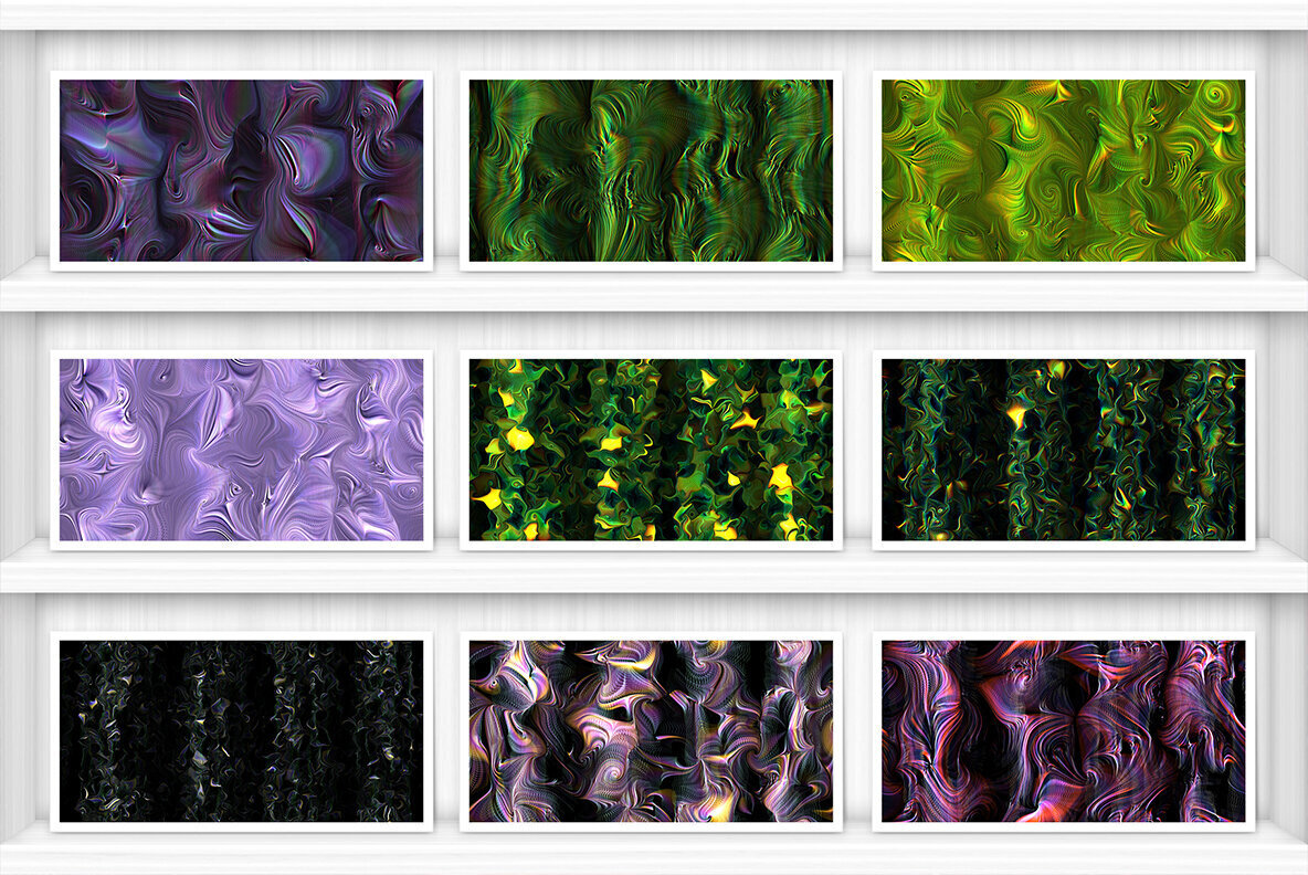 25 Mystic Twirls Background Textures 3