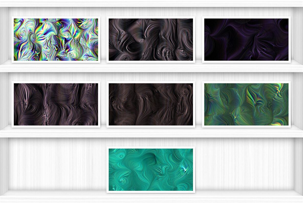 25 Mystic Twirls Background Textures 5