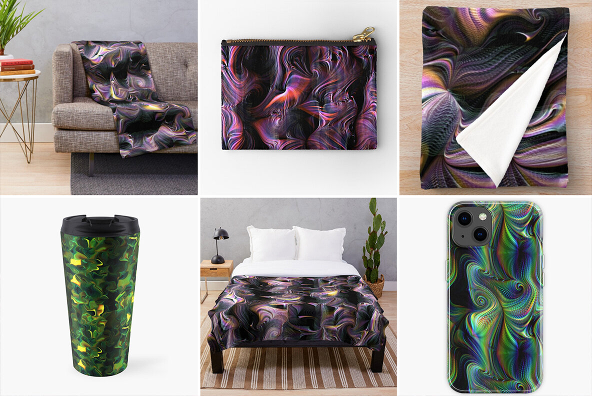 25 Mystic Twirls Background Textures 10