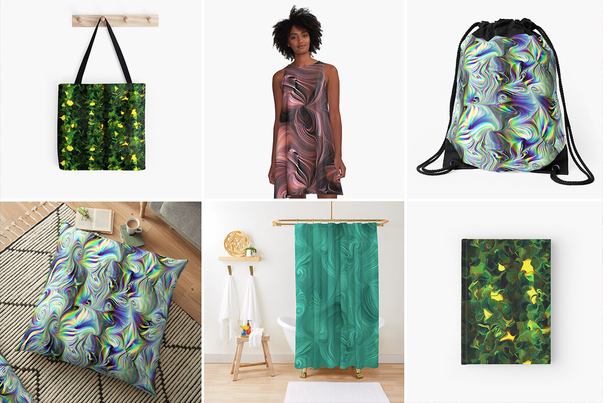 25 Mystic Twirls Background Textures 11